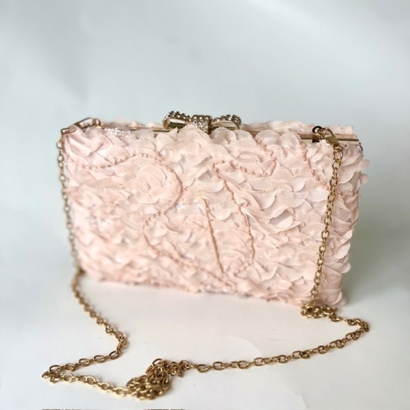 Lulu Townsend Pink Clutch Bag - Picture 1 of 7